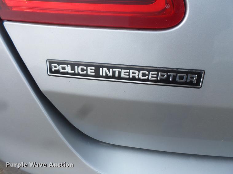 image for item FT9763 2013 Ford Taurus Police Interceptor