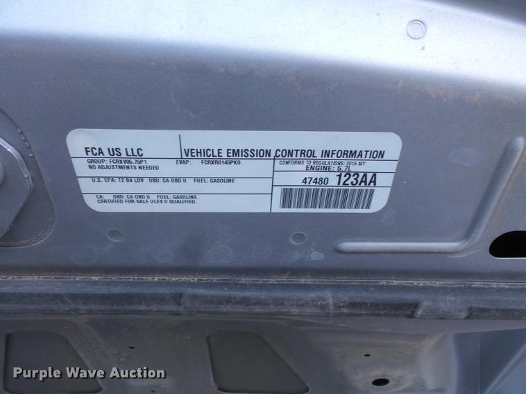 image for item FT9769 2015 Dodge Charger Police