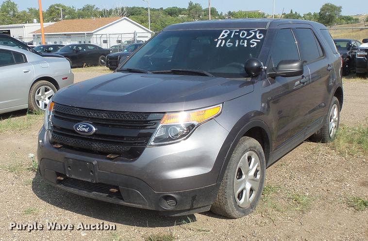 image for item FT9778 2013 Ford Explorer Police Interceptor SUV