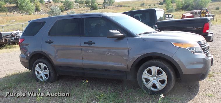 image for item FT9778 2013 Ford Explorer Police Interceptor SUV