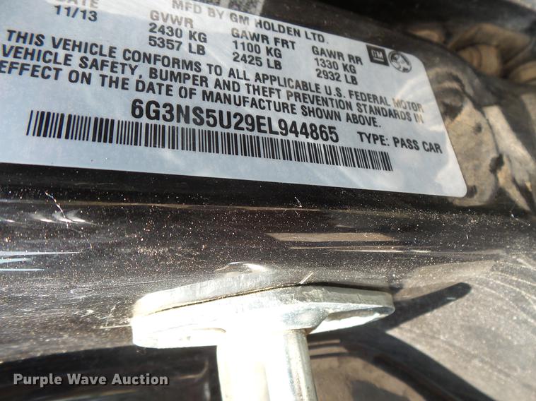 image for item FT9781 2014 Chevrolet Caprice Police