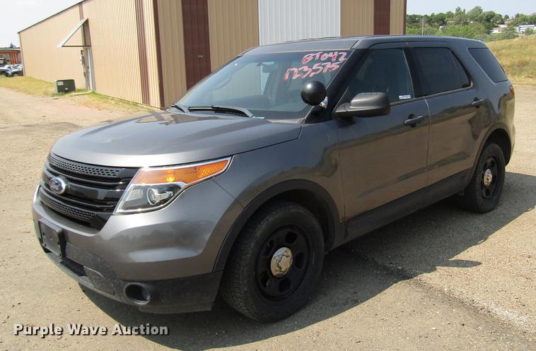 image for item FT9783 2013 Ford Explorer Police SUV