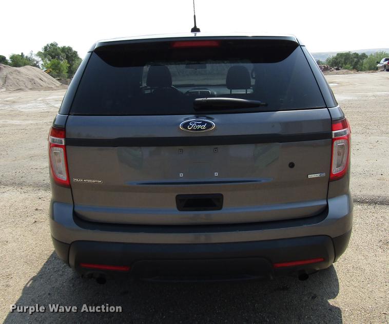 image for item FT9783 2013 Ford Explorer Police SUV