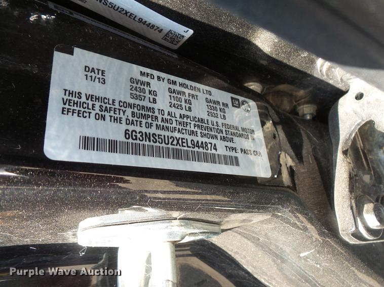 image for item FT9785 2014 Chevrolet Caprice Police