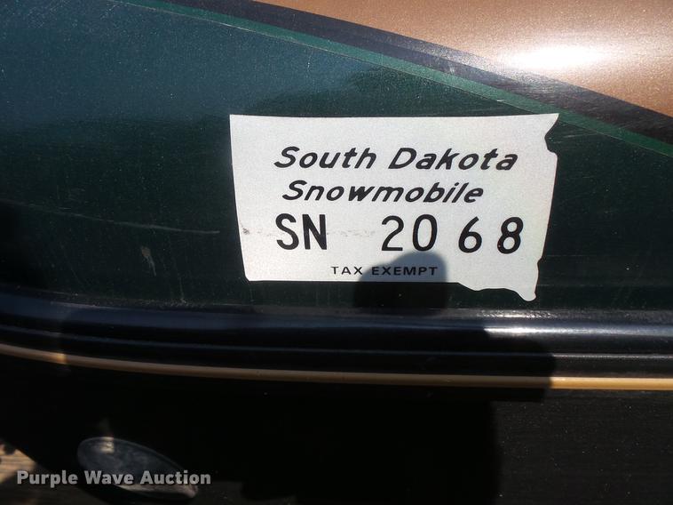 image for item FT9792 1996 Arctic Cat Bearcat 550 snowmobile