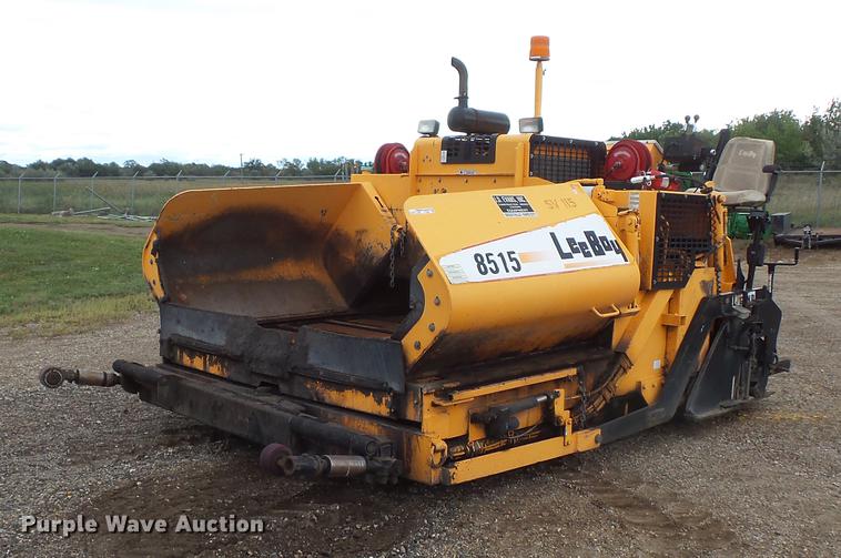 image for item FT9801 2007 LeeBoy L8515R paver