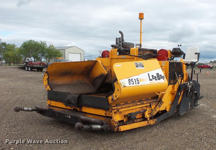 image for item FT9802 2007 LeeBoy L8515R paver