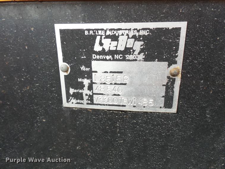 image for item FT9802 2007 LeeBoy L8515R paver