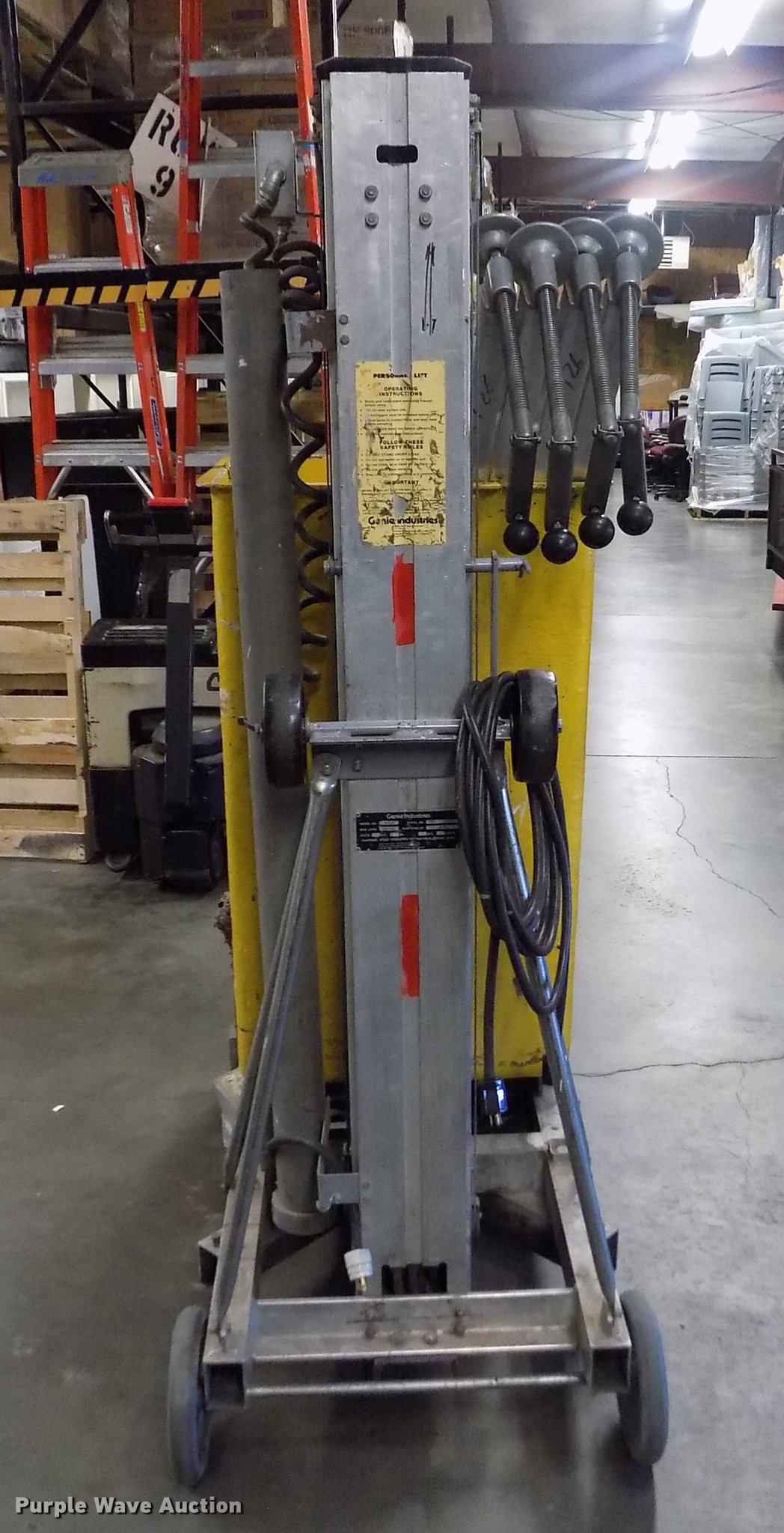 Genie PLC24 man lift in Ellsworth , KS Item ER9091 sold Purple Wave