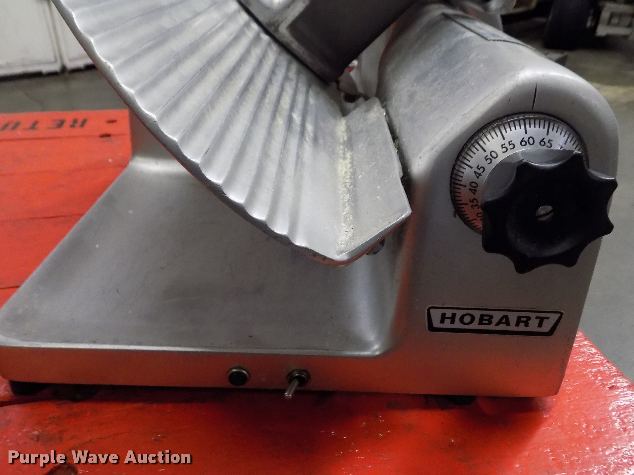 Hobart 1612 meat slicer in Ellsworth , KS Item ER9093 sold Purple Wave