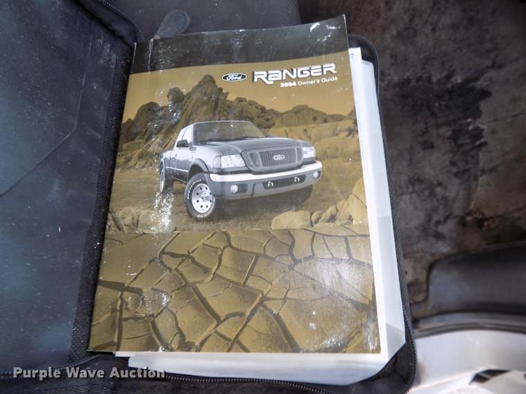 image for item DB8560 2004 Ford Ranger SuperCab pickup truck