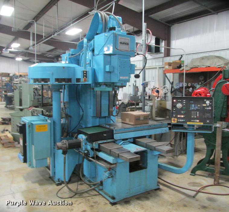 image for item DB9321 1982 Hurco MB11 CNC vertical milling machine