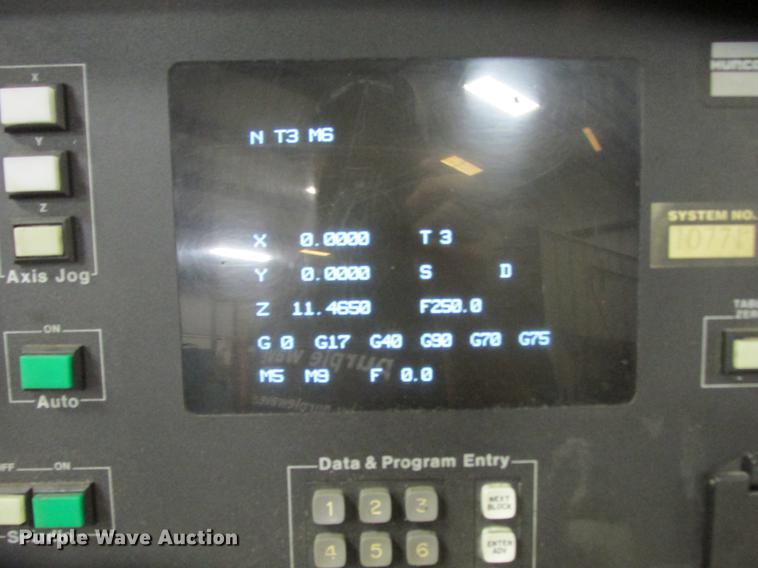 image for item DB9321 1982 Hurco MB11 CNC vertical milling machine