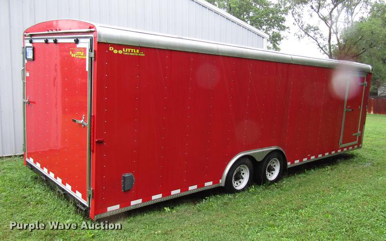 image for item DD4290 2015 Doolittle enclosed cargo trailer