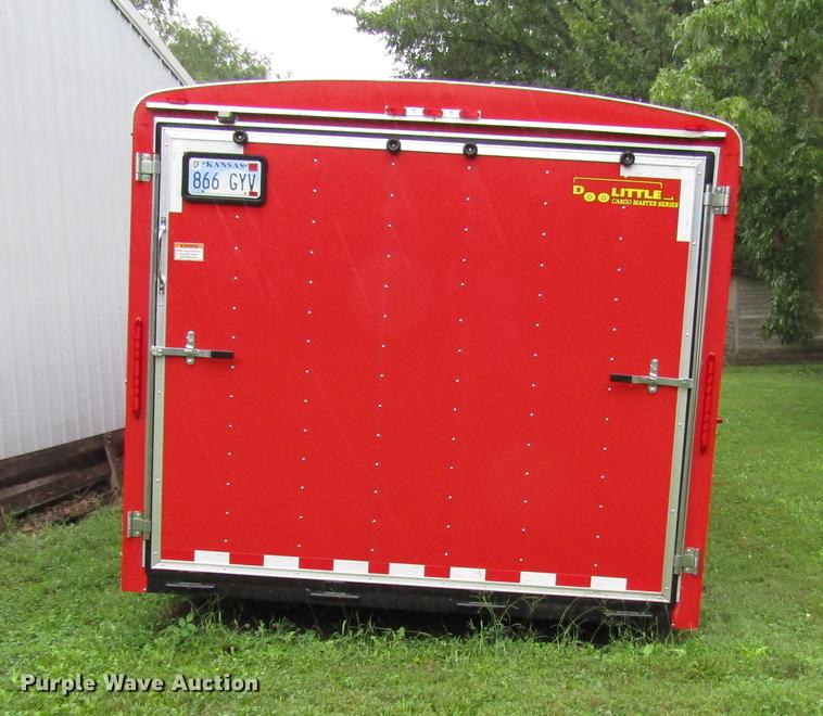 image for item DD4290 2015 Doolittle enclosed cargo trailer