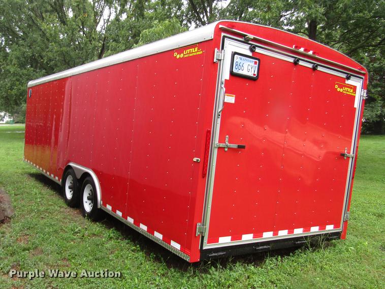 image for item DD4290 2015 Doolittle enclosed cargo trailer
