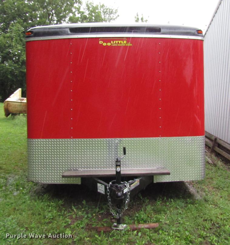 image for item DD4290 2015 Doolittle enclosed cargo trailer
