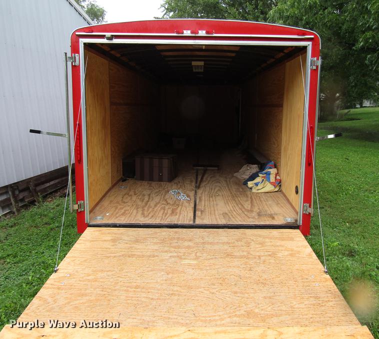 image for item DD4290 2015 Doolittle enclosed cargo trailer