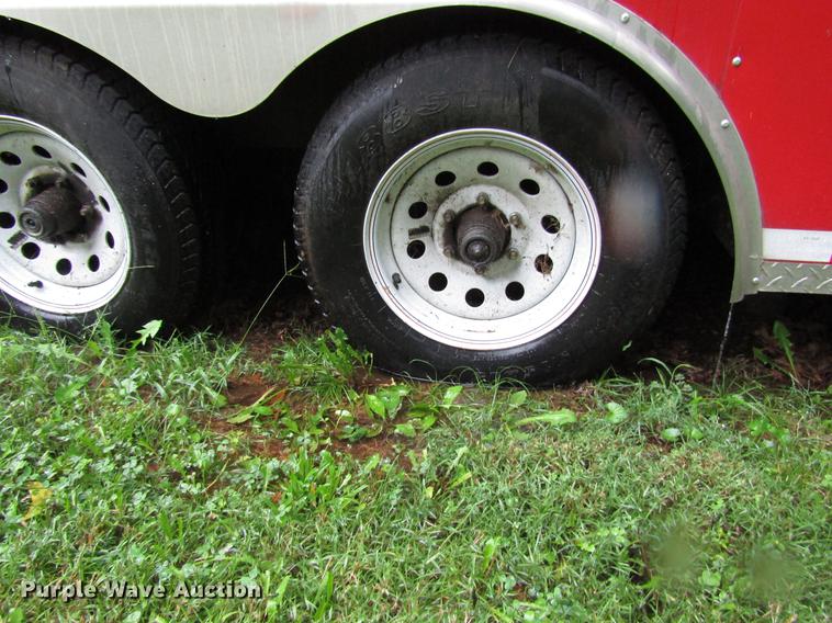 image for item DD4290 2015 Doolittle enclosed cargo trailer