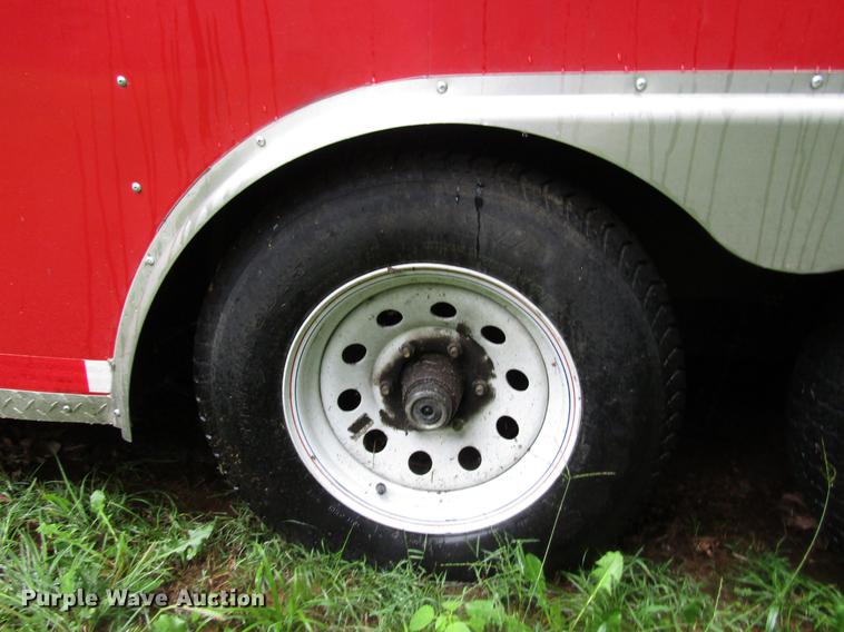 image for item DD4290 2015 Doolittle enclosed cargo trailer