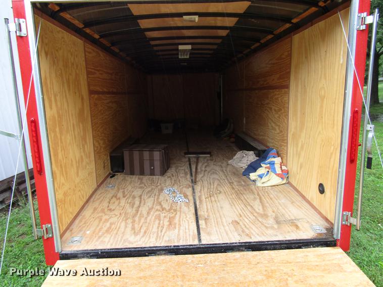 image for item DD4290 2015 Doolittle enclosed cargo trailer