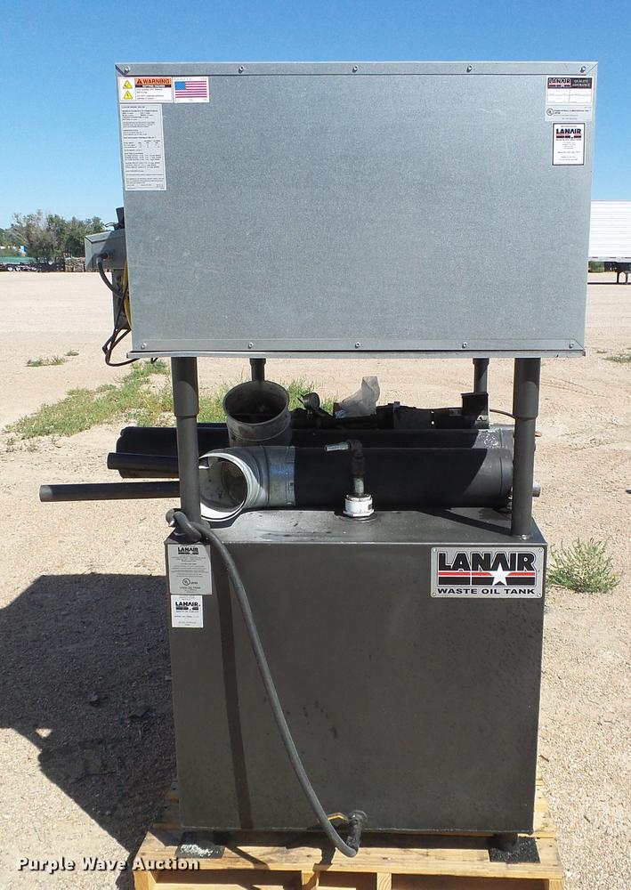 Lanair MX150 waste oil heater in Syracuse, KS Item DD5884 sold
