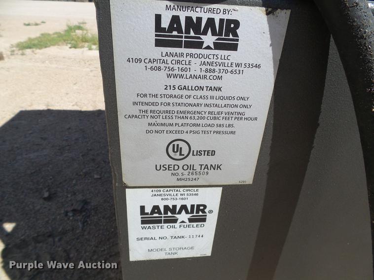image for item DD5884 Lanair MX150 waste oil heater