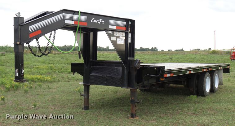 image for item DD5924 2014 Cornpro 202 equipment trailer