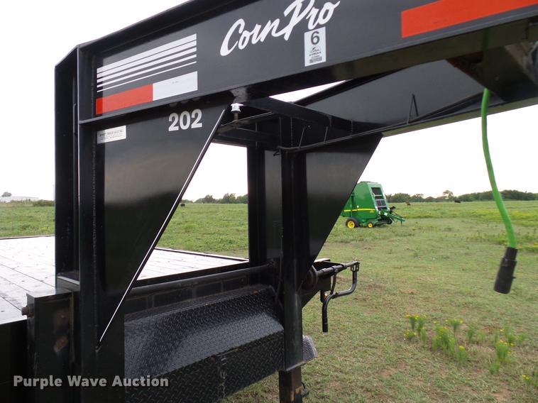 image for item DD5924 2014 Cornpro 202 equipment trailer