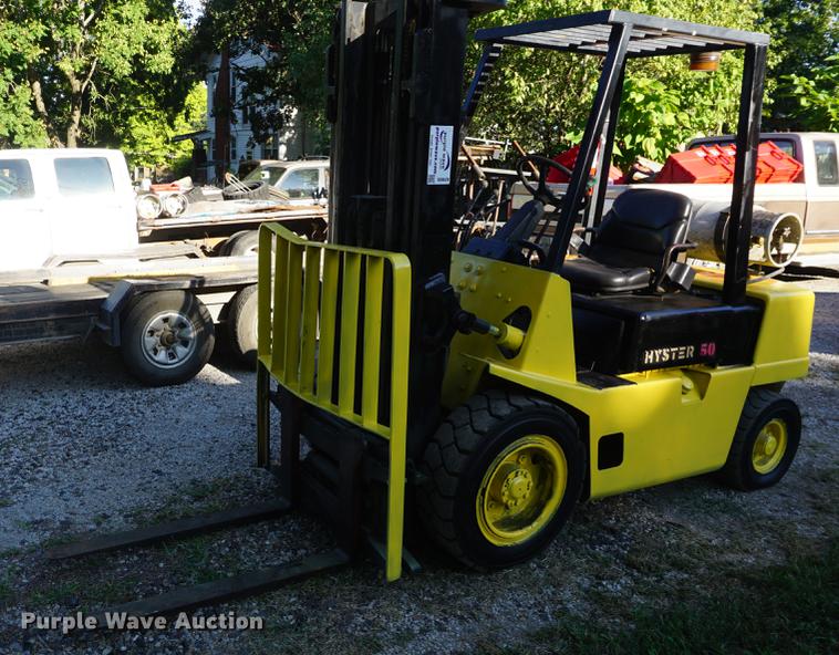 image for item DD6529 Hyster H50XL forklift