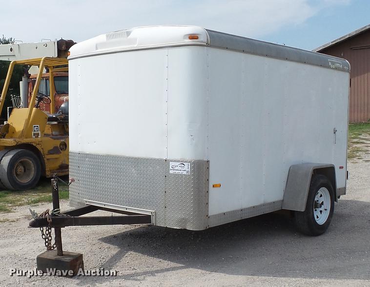 image for item DD7361 2000 Doolittle enclosed cargo trailer
