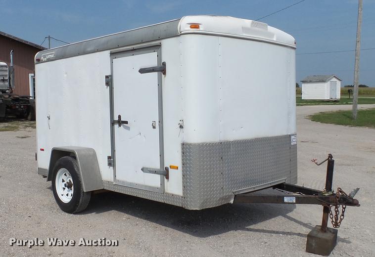 image for item DD7361 2000 Doolittle enclosed cargo trailer