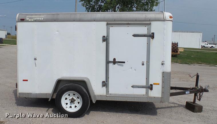 image for item DD7361 2000 Doolittle enclosed cargo trailer