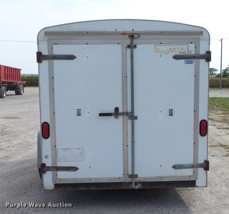 image for item DD7361 2000 Doolittle enclosed cargo trailer