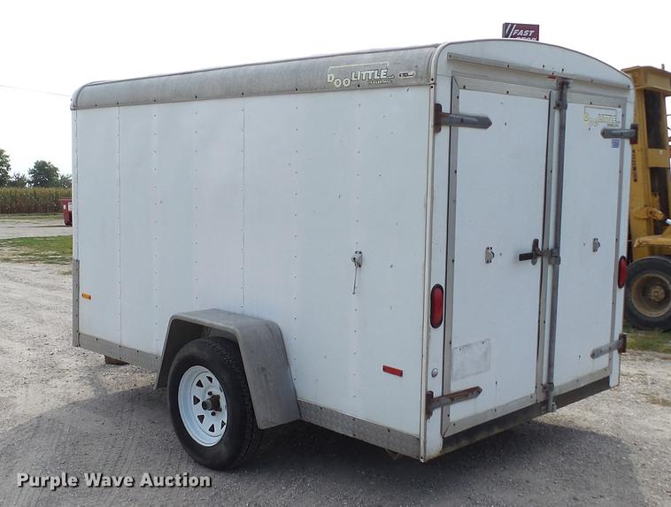 image for item DD7361 2000 Doolittle enclosed cargo trailer