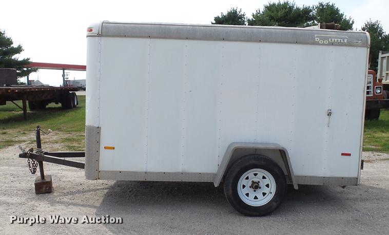 image for item DD7361 2000 Doolittle enclosed cargo trailer