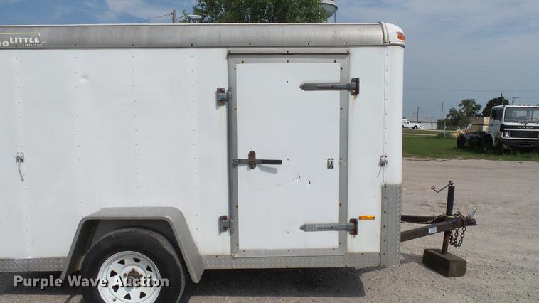 image for item DD7361 2000 Doolittle enclosed cargo trailer