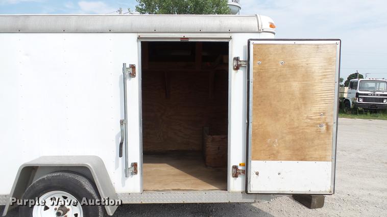 image for item DD7361 2000 Doolittle enclosed cargo trailer