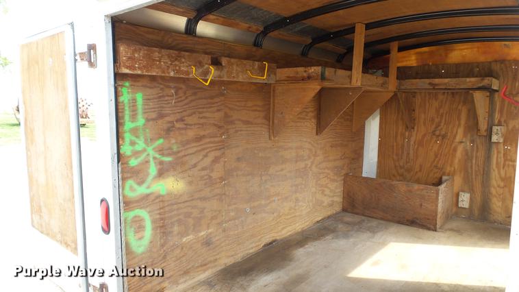 image for item DD7361 2000 Doolittle enclosed cargo trailer