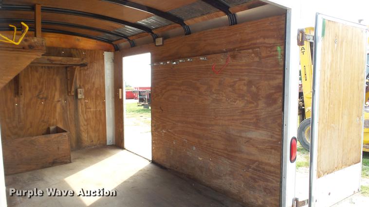 image for item DD7361 2000 Doolittle enclosed cargo trailer