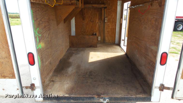 image for item DD7361 2000 Doolittle enclosed cargo trailer