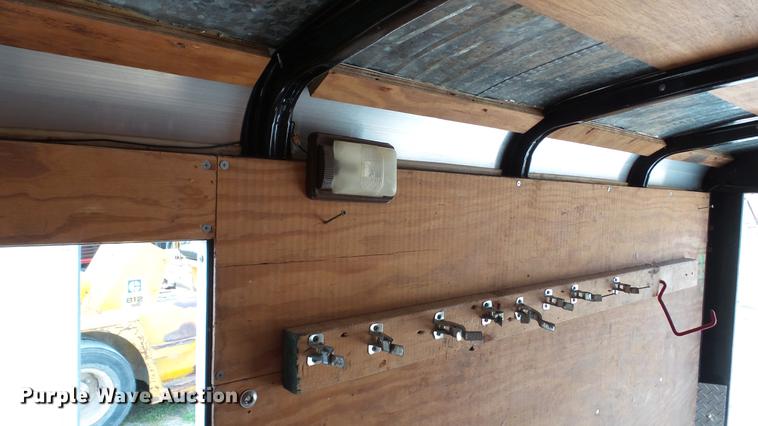 image for item DD7361 2000 Doolittle enclosed cargo trailer