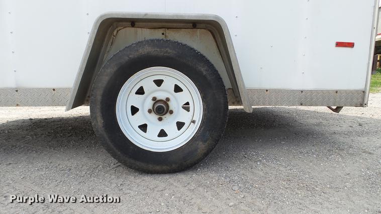 image for item DD7361 2000 Doolittle enclosed cargo trailer