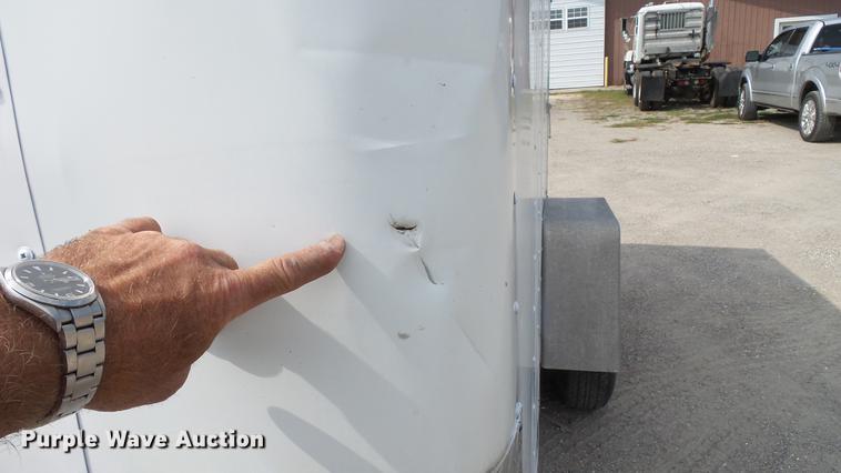 image for item DD7361 2000 Doolittle enclosed cargo trailer