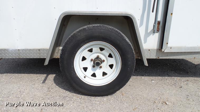 image for item DD7361 2000 Doolittle enclosed cargo trailer