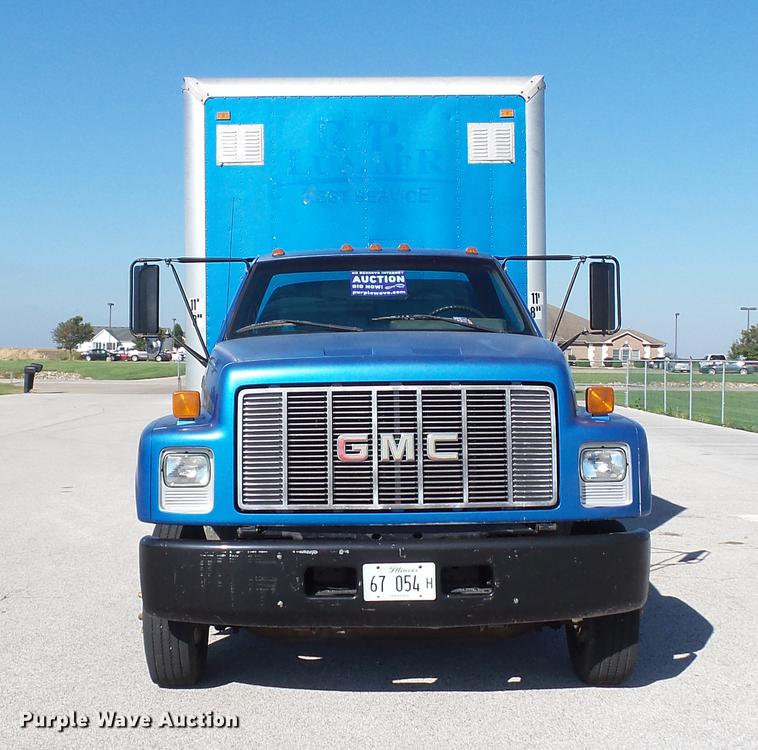 image for item DD7406 1996 GMC TopKick Lo-Pro box truck