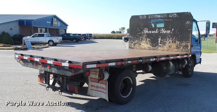 image for item DD7407 2003 Isuzu NPR dump flatbed truck
