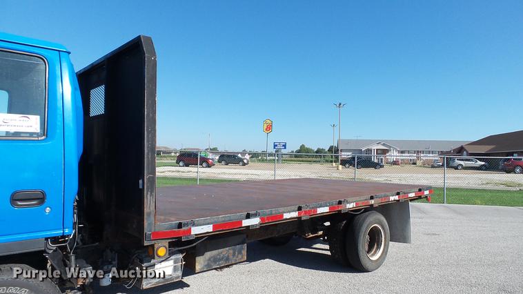 image for item DD7407 2003 Isuzu NPR dump flatbed truck