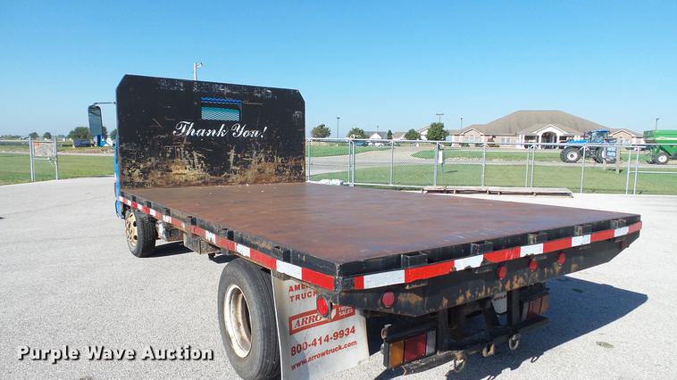 image for item DD7407 2003 Isuzu NPR dump flatbed truck