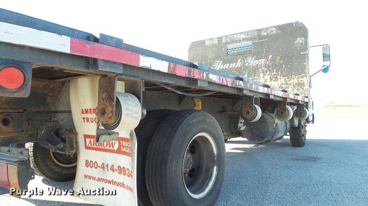 image for item DD7407 2003 Isuzu NPR dump flatbed truck